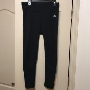 Adidas High Waisted Mesh Hybrid Leggings